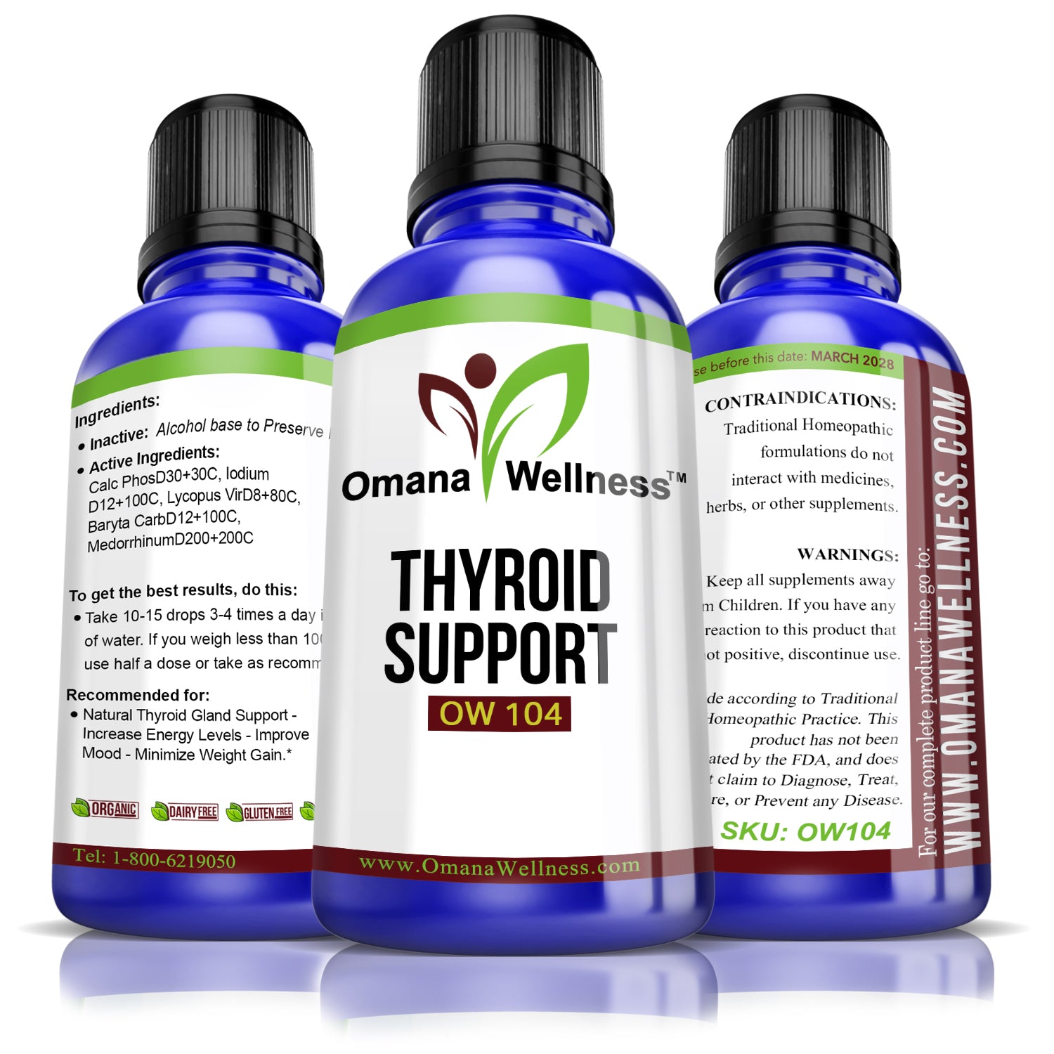 THYROID SUPPORT OW104  ---- OUT OF STOCK. Available by June, 30, 2023